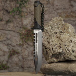Cuchillo Táctico de Supervivencia K25 Thunder I + Paracord SURVIVOR