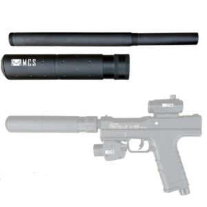 PISTELLE X-68 Cañón precisión 11,5" con Silenciador (Silenciador decorativo no funcional)